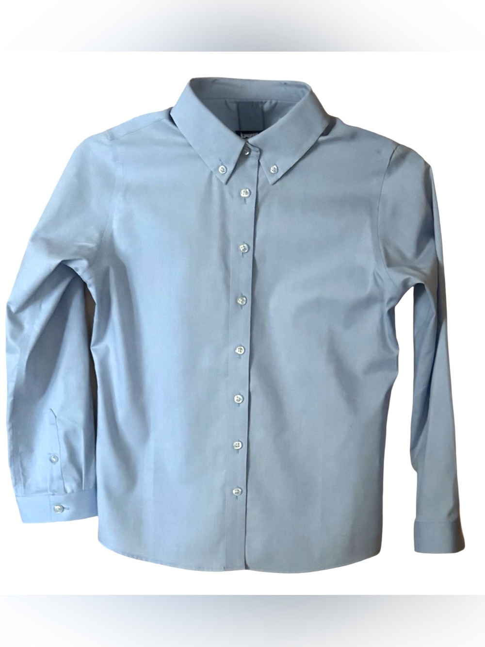 NWOT Lands' End Girls School Uniform
Long Sleeve Pale Blue Size 10